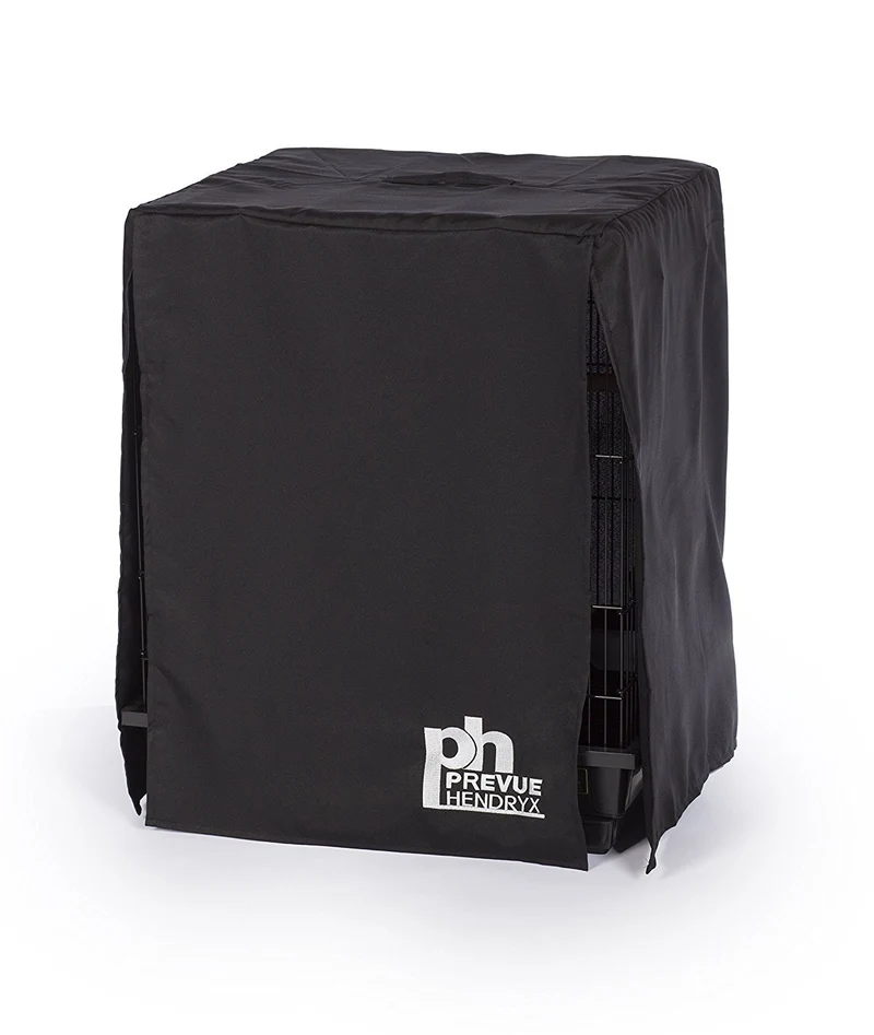 PH Prevue Hendryx Capot de Cage Moyenne – Bloque Lumière, Nylon Respirant, Noir, 20x20x30 pouces