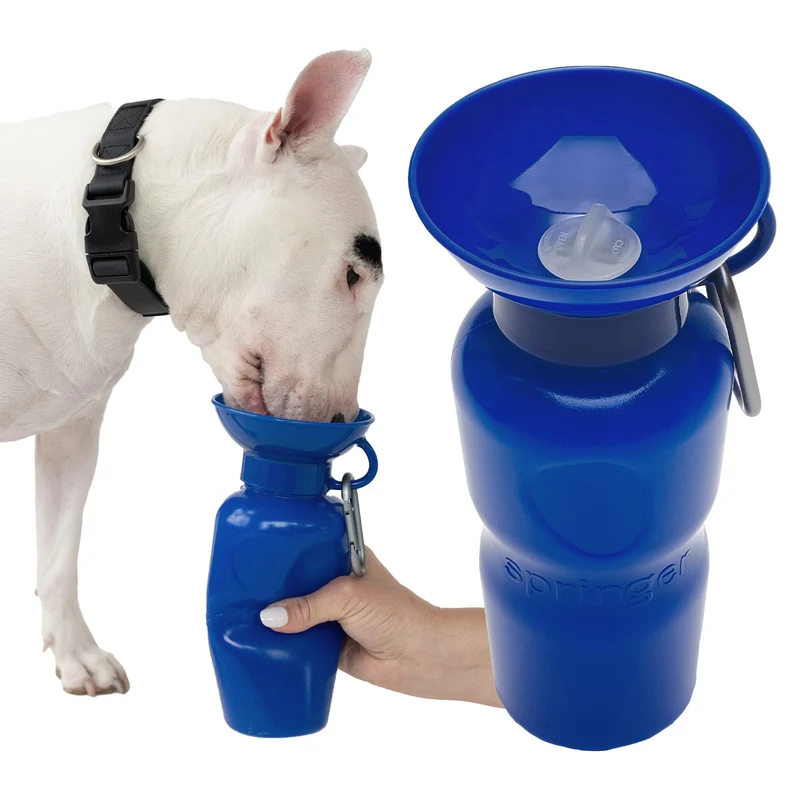 Springer – Bouteille d’eau pour chien portable et anti-fuite (22 oz) – Sans BPA, comme vu dans Shark Tank
