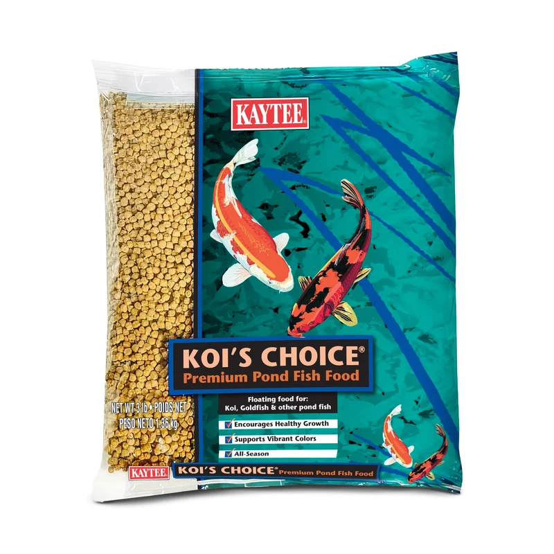 Kaytee Koi’s Choice Nourriture Flottante pour Koï, Poissons Rouges et Bassin – 1,36 kg