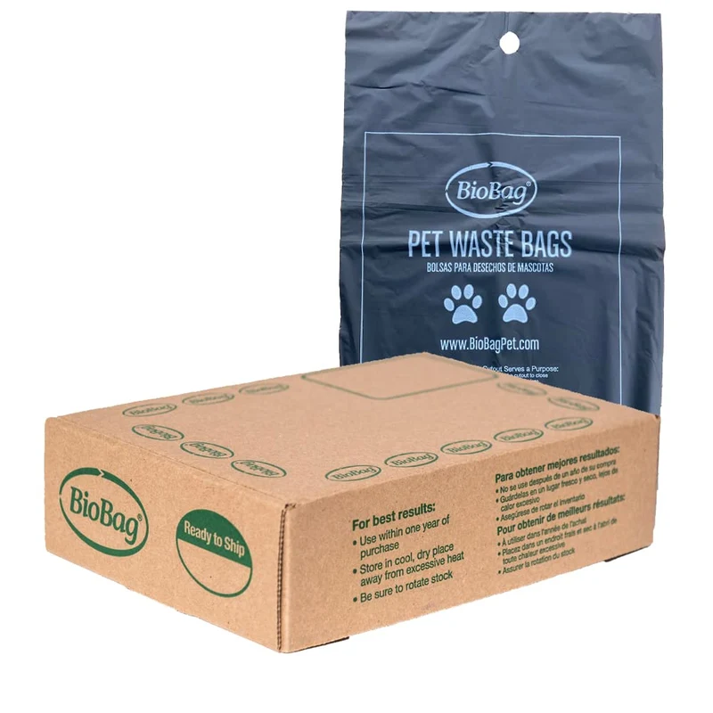 BioBag Premium Sacs Poubelle pour Chien — 200 Unités, Compatibles avec Distributeurs de Parc Classiques