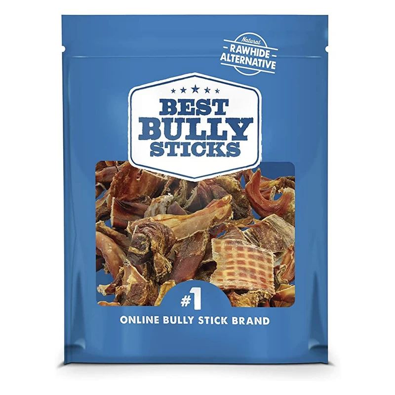 Best Bully Sticks Joint Jerky Gullet Bites — 680 g (Pack de 1) — Friandise naturelle à base de bœuf