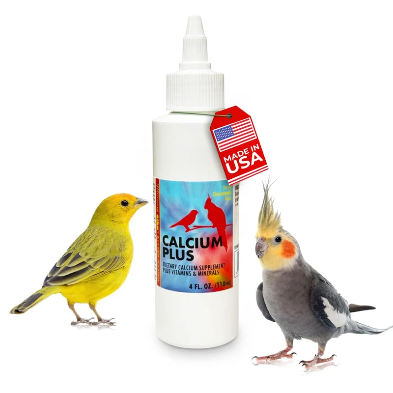 Morning Bird Calcium Plus Liquid – Supplément de Calcium pour Oiseaux | Ossature solide et coquilles d’œufs renforcées
