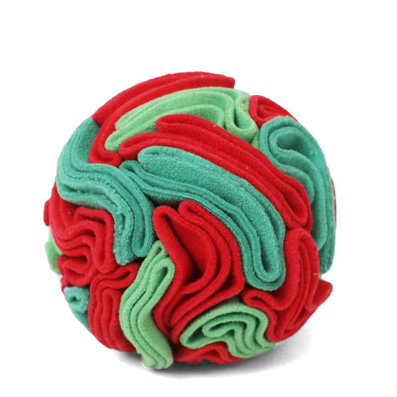 kmirepa Snuffle Ball pour chiens – Jouet interactif et puzzle en tissu doux