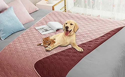 Ameritex Housse Imperméable pour Chien – Couverture Réversible pour Canapé et Lit