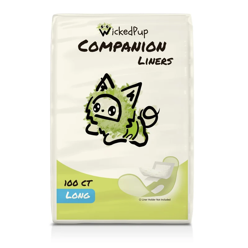 WICKEDPUP Coussinets Booster pour Chien – 100 Unités, Absorption Élevée, Compatible avec Ceinture Ventrale