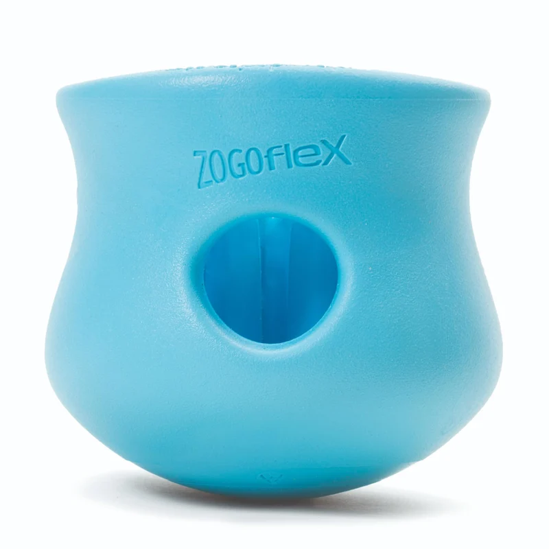 WEST PAW Toppl - Jouet casse-tête interactif pour chien | Distribution de friandises et stimulation mentale, fabriqué aux États-Unis