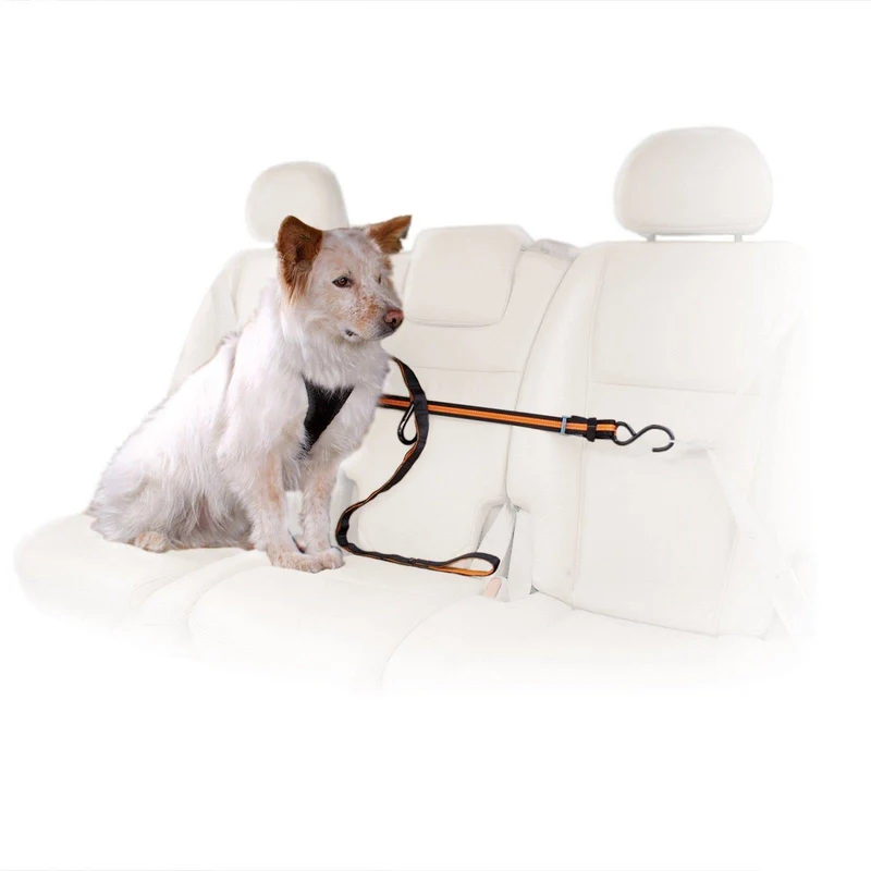Kurgo — Ligne de retenue arrière pour chien en voiture, système de voyage ajustable et durable