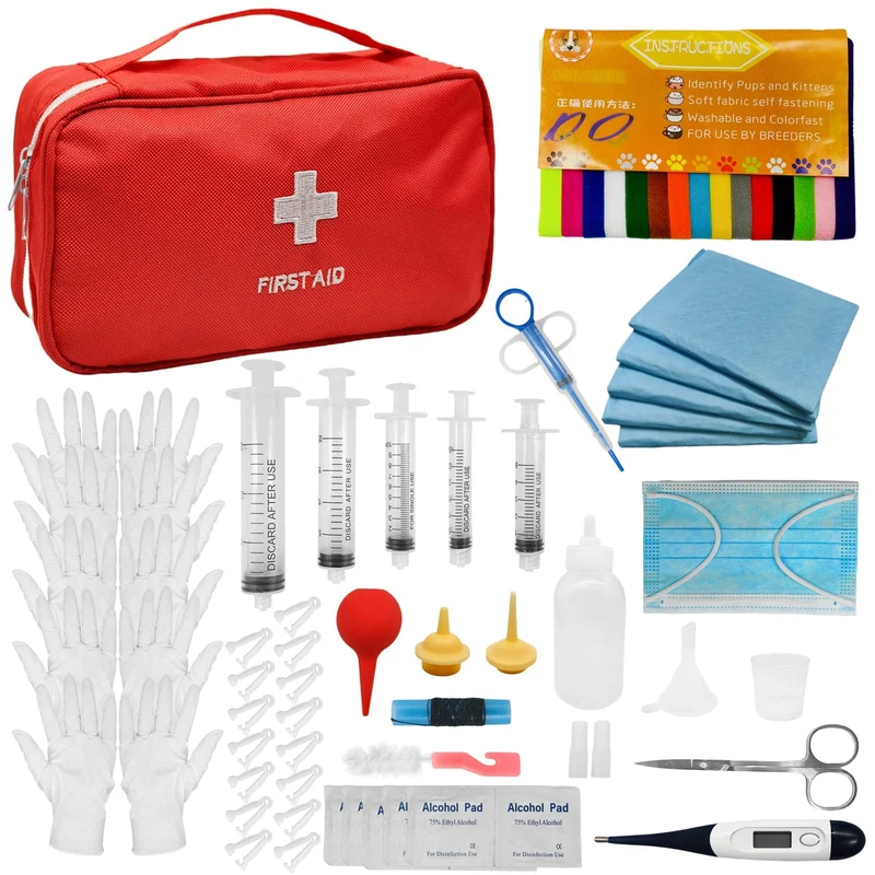 Ywingda Kit de Mise Bas pour Chiots — 70 Pièces Réutilisables