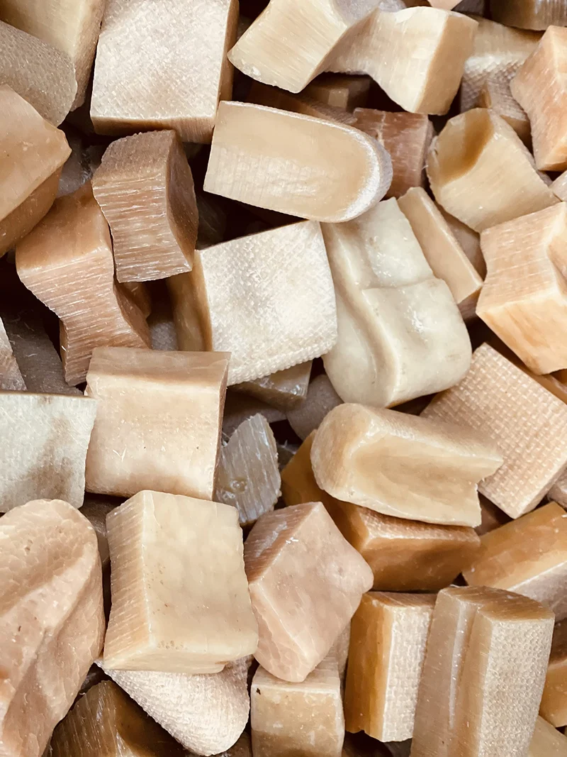 Devil Dog Pet Co - Puffs Fromage Yak 1 lb | Friandises Protéinées Sans Céréales et Sans Odeur