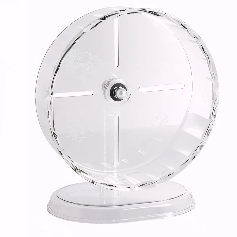 Fanlahmtasy Roue Silencieuse pour Hamster Syrien 9,5 Pouces – Hauteur Réglable et Anti-Dérapante