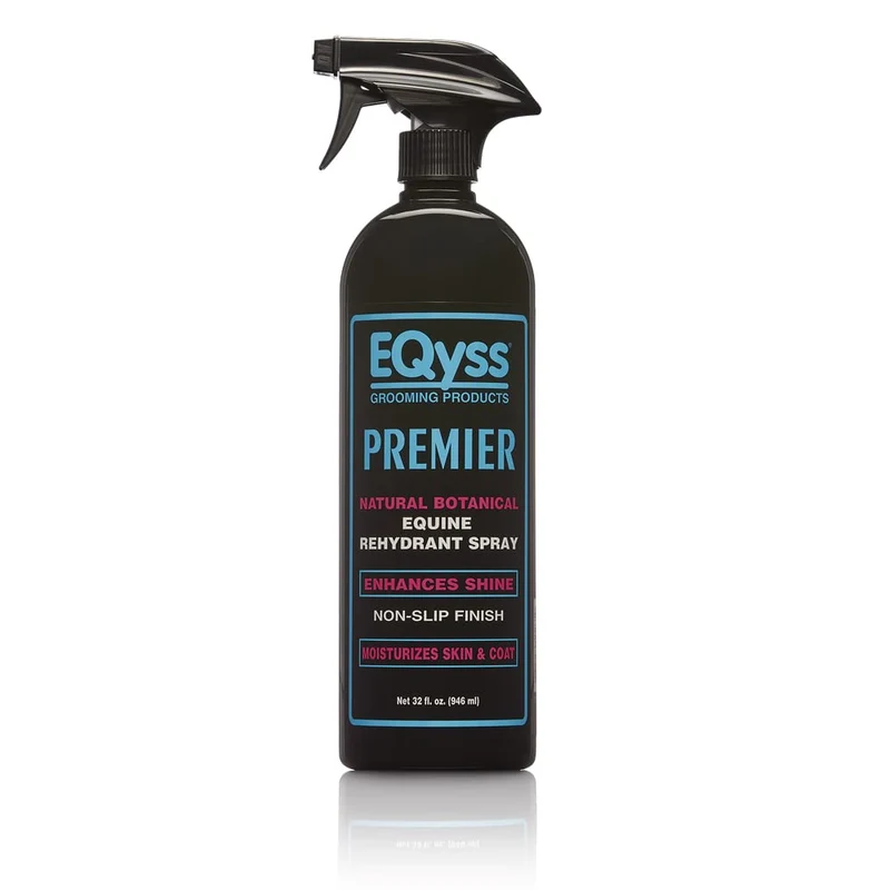 Eqyss Premier Equine Aérosol Hydratant – Poil et Peau, Brillance & Démêlage, Sans Silicone, Fabriqué aux États‑Unis