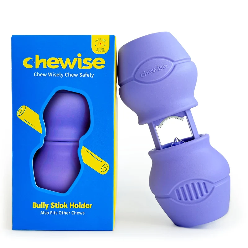 PetClan Chewise Porte-Bâton – Sécurité Ultime, Sans BPA, Compatible Diverses Tailles