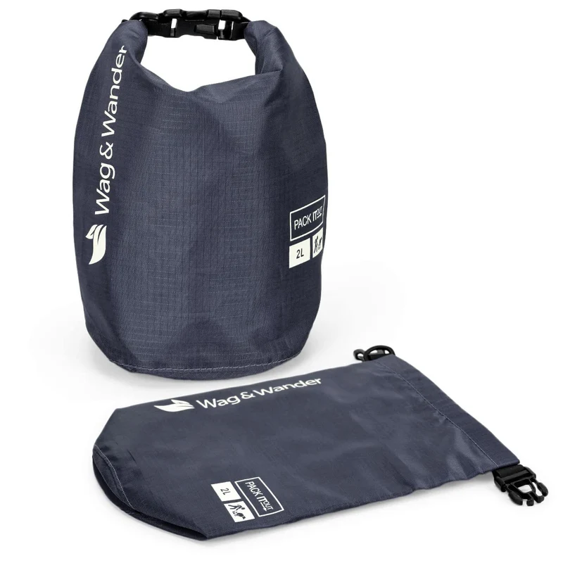 Wag & Wander Sac Réutilisable Anti-Odeur 2L – Poche pratique pour déjections et déchets