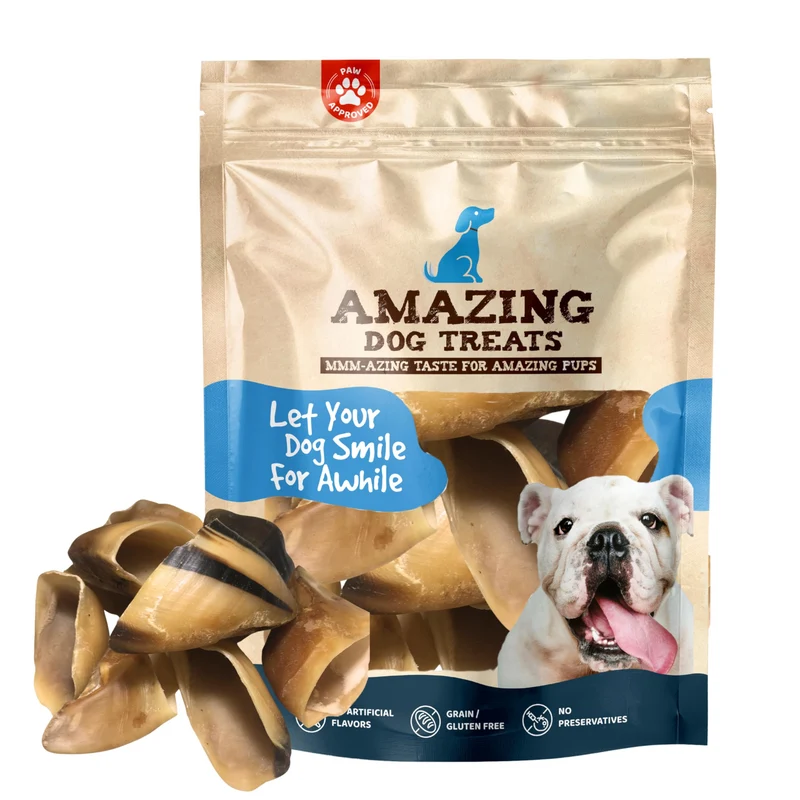 Amazing Dog Treats – Sabots de Bœuf Premium pour Chiens (25 pièces) – Naturels et Sans Additifs