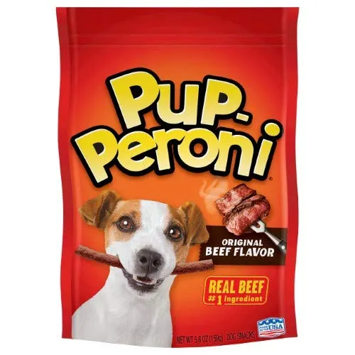Pup-Peroni Friandises au Bœuf pour Chien — Pack de 4