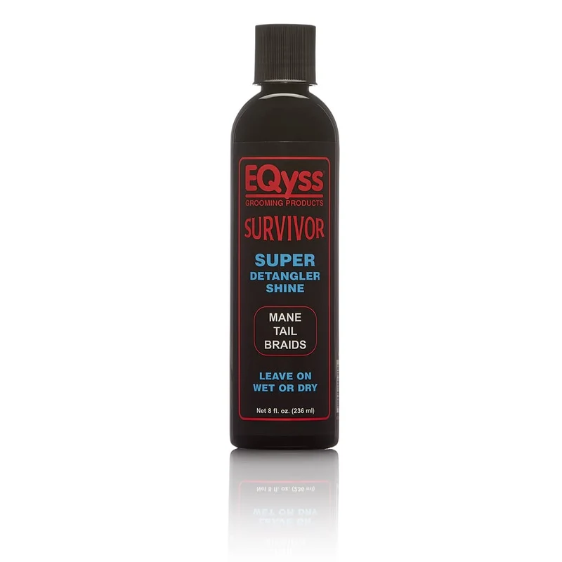 Eqyss Survivor Démêlant Équin – Crinière & Queue, 8 oz – Doux, Sans Résidu, Éclat