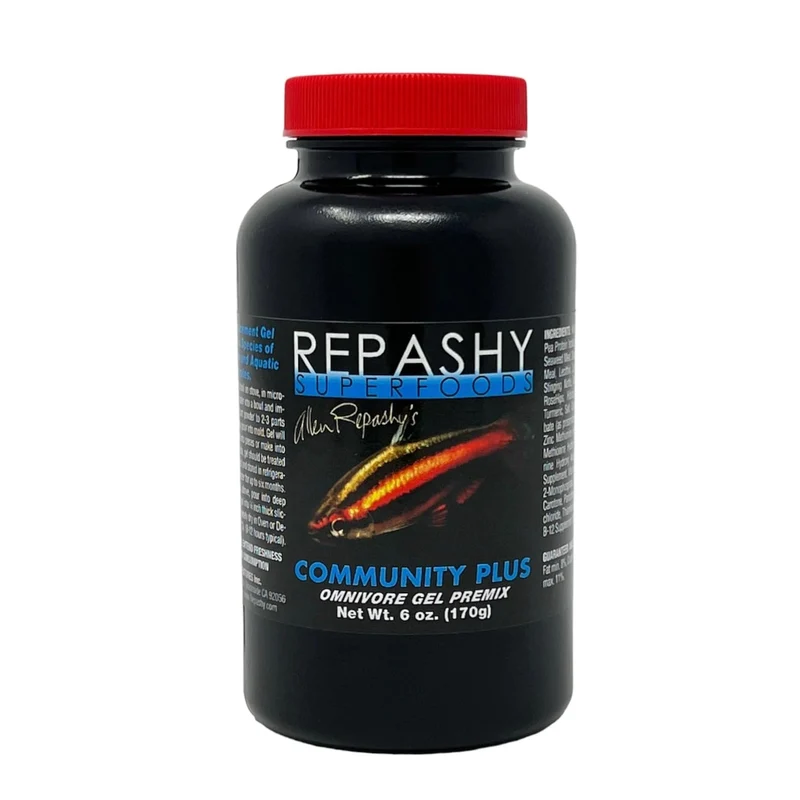 Repashy SuperFoods Community Plus – Gel repas omnivore (6 oz) pour poissons d’eau douce
