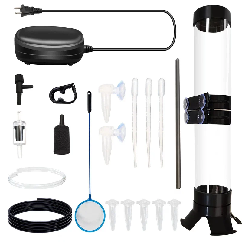 Saricho – Incubateur d'Artémia et Kit Complet pour Éclosion et Élevage