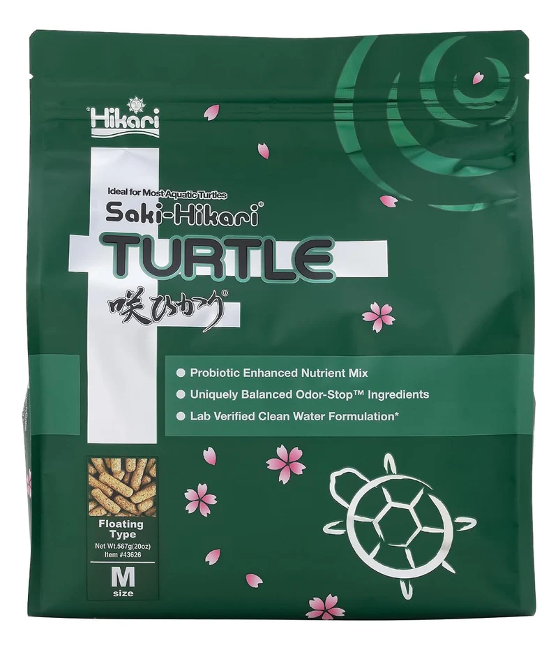 Hikari Saki-Turtle Sticks — Bâtonnets pour tortues, noir, 567 g, fabriqué au Japon
