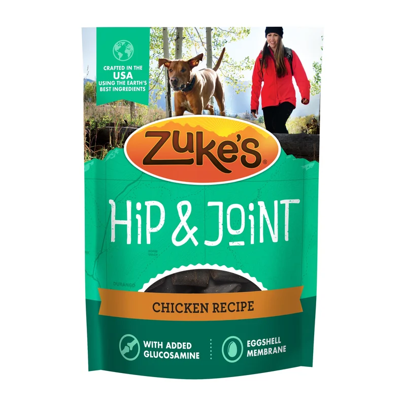 Merrick Zuke’s Hip et Joint – Friandises pour Chiens Adultes, 16 oz