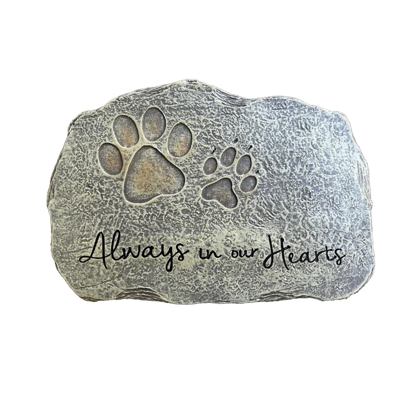 Pierre mémorial Lily's Home – Stèle animale durable, jardin et intérieur pour chat et chien