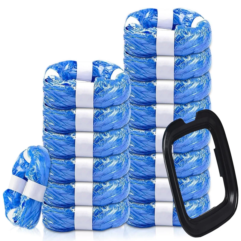 DEMCERT Sacs Recharge Litière Chats & Recharges Couches – Lot de 15, Scellage Robuste