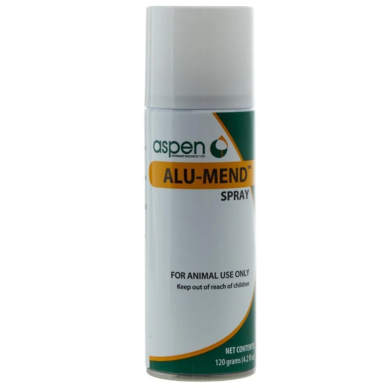 Aspen Veterinary Resources – Pansement aérosol Alu-Mend pour animaux, 125 ml environ