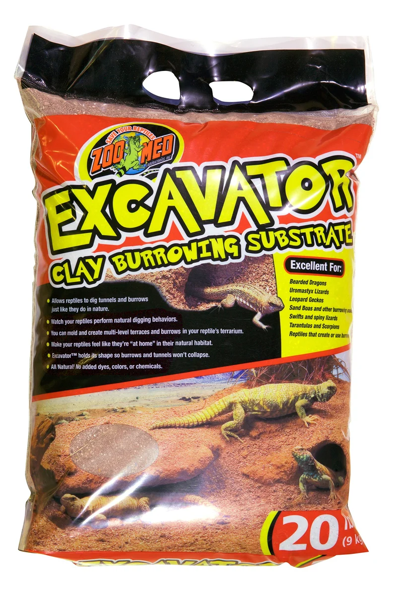 Zoo Med Substrat d'Argile Excavator pour Creusement – 20 lb