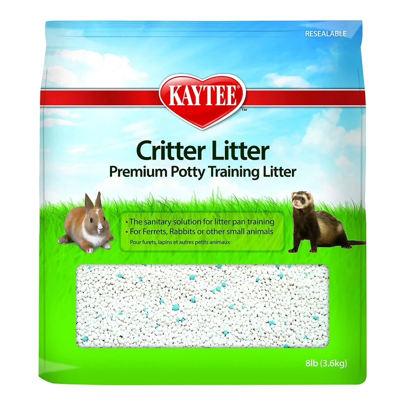 Kaytee Premium Litière – Apprentissage de la propreté pour furets, lapins et petits animaux (8 lb)