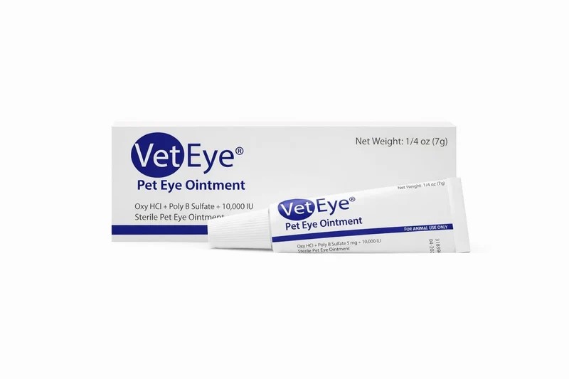 VetEye Crème Oculaire – Soin Oculaire pour Chiens, Chats et Autres Animaux (Tube 3,5 g)