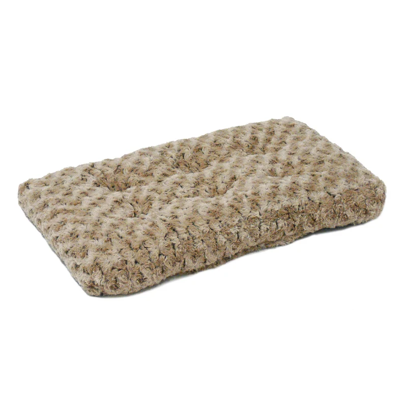 MidWest QuietTime Deluxe Mocha Ombré Swirl – Panier Douillet pour Petits Animaux, Lavable