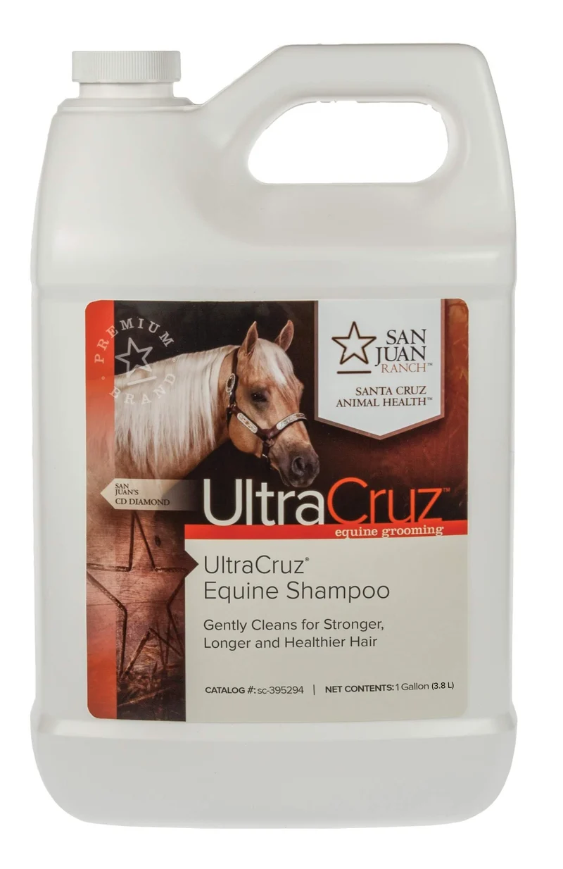UltraCruz® Shampoing équin – 1 gallon, nettoyage doux et brillance durable