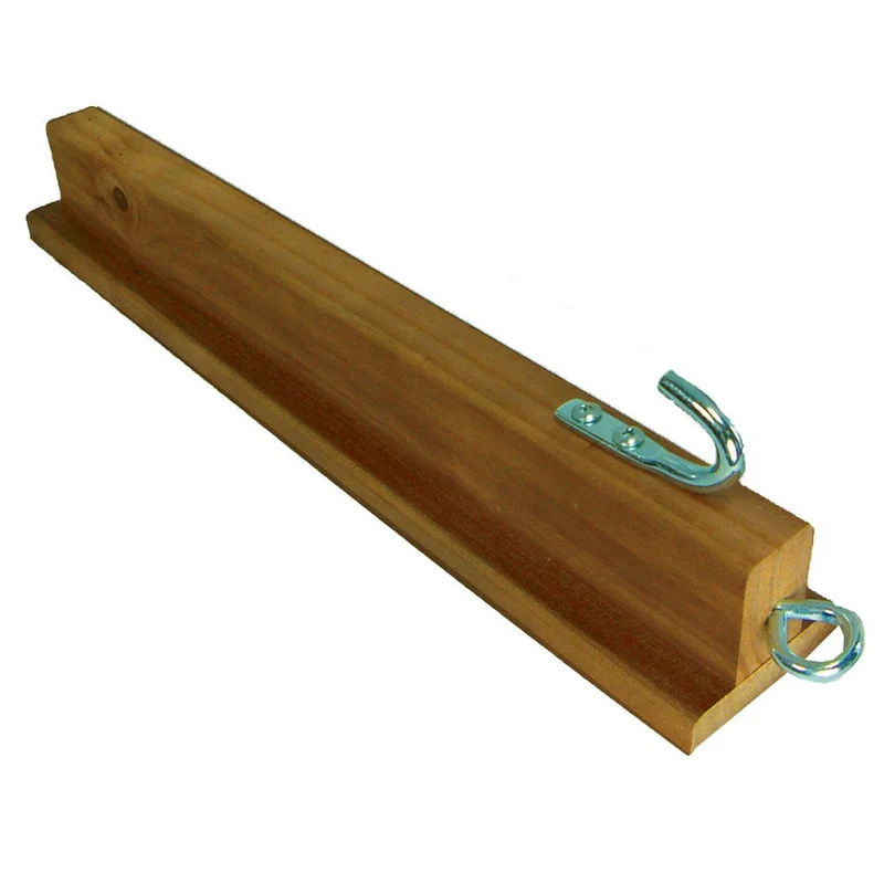 Intrepid International Porte-Selle en Bois Portable – Fixation Murale, Rangement Économiseur d’Espace pour Selles Anglaises et Western, Pliable