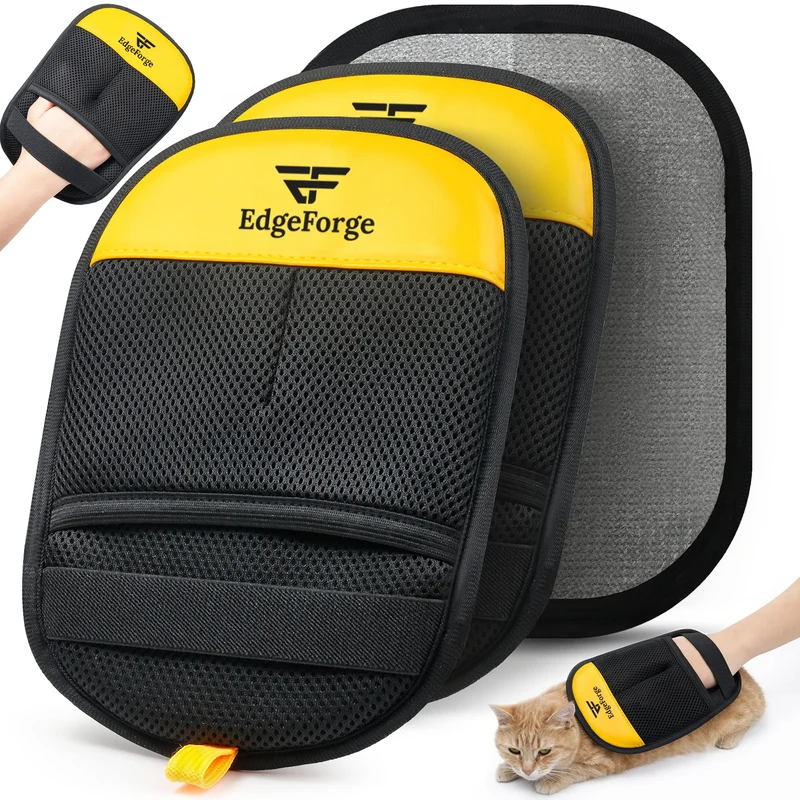 EdgeForge Gants Anti-Poils – Lot de Deux, Électrostatique et Réutilisables