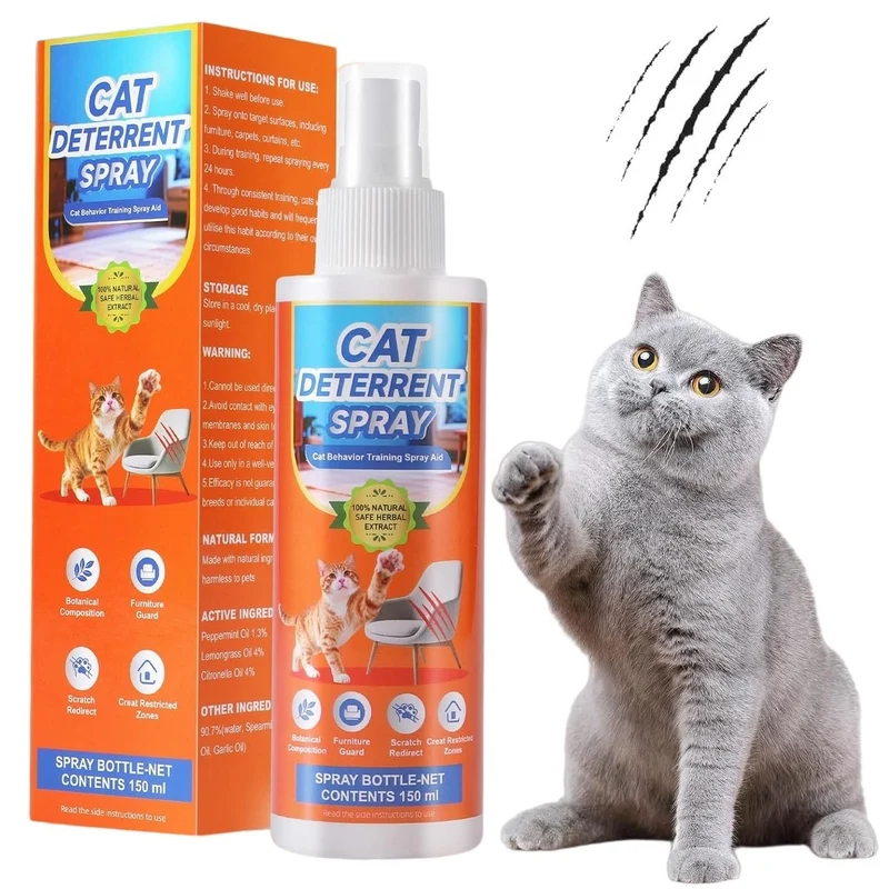 WEENINE Spray répulsif naturel pour chats et chiens — anti-marquage et protection des meubles (150 ml)