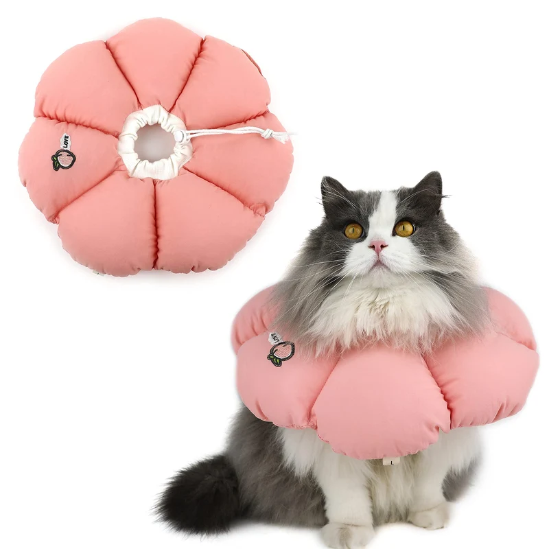 HiDREAM Collier-Cône pour Chat – Élizabethan, Étanche et Confortable, Style Toutes-Saisons