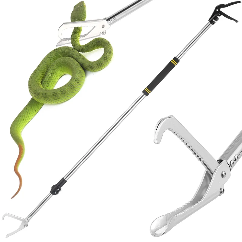 Greeily Pince-Serpents 69 pouces – outil de capture pro pour reptiles