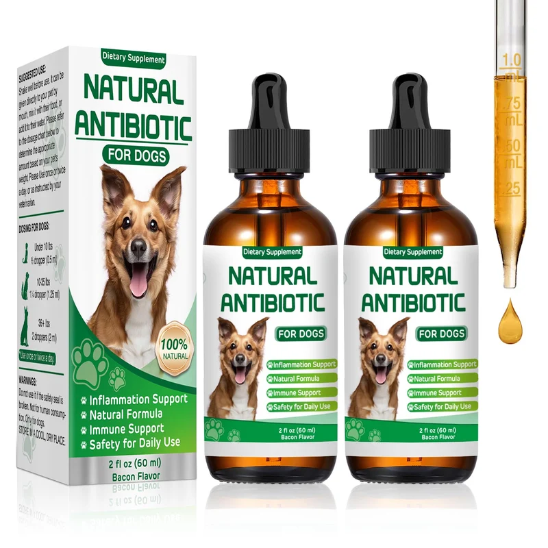 RUAKPL Antibiotiques naturels pour chiens | Complément alimentaire immunité et confort