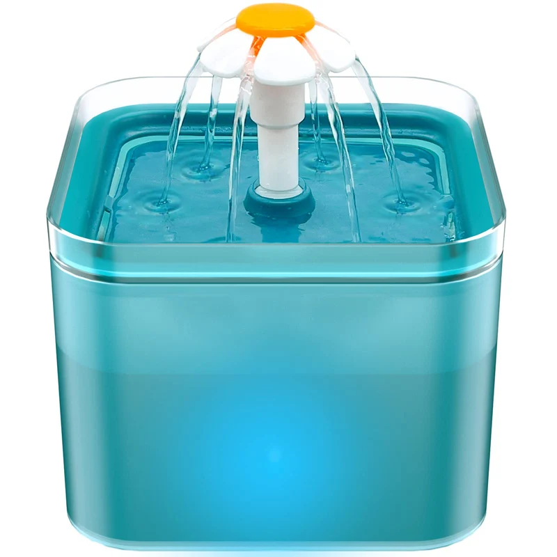 Fontaine d'eau AONBOY pour chat – Distributeur automatique 2L avec LED et 3 flux