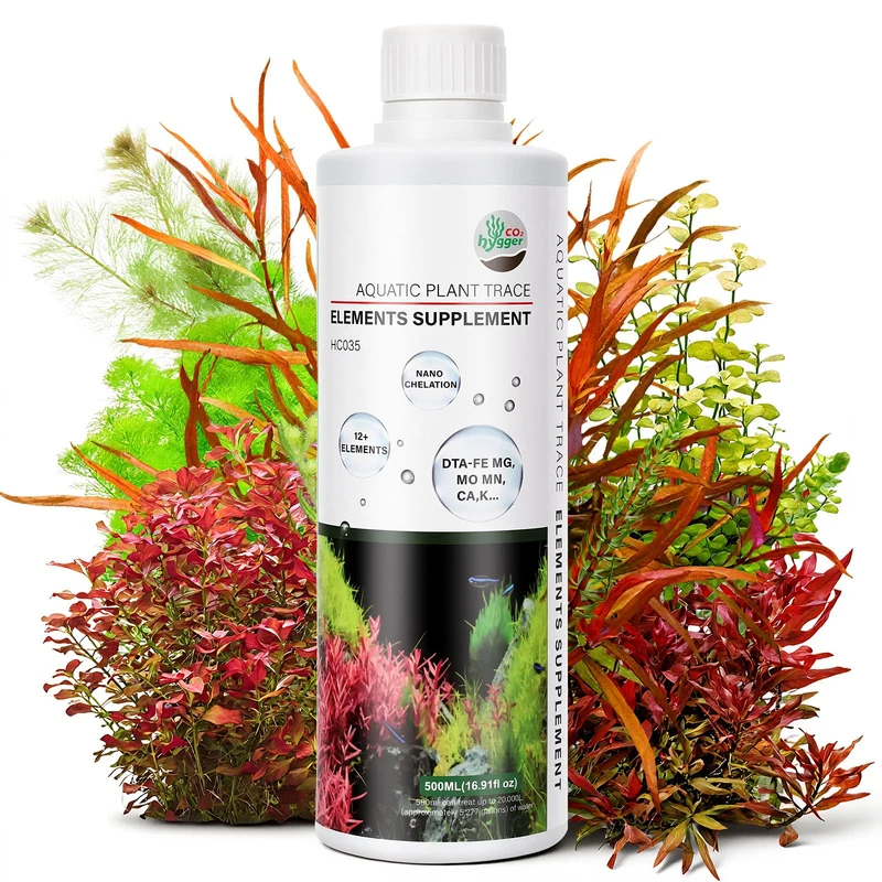 Hygger CO2 HC035 – Engrais liquide tout-en-un pour plantes d'aquarium, nutriments macro et micro (150 ml/500 ml/1000 ml)