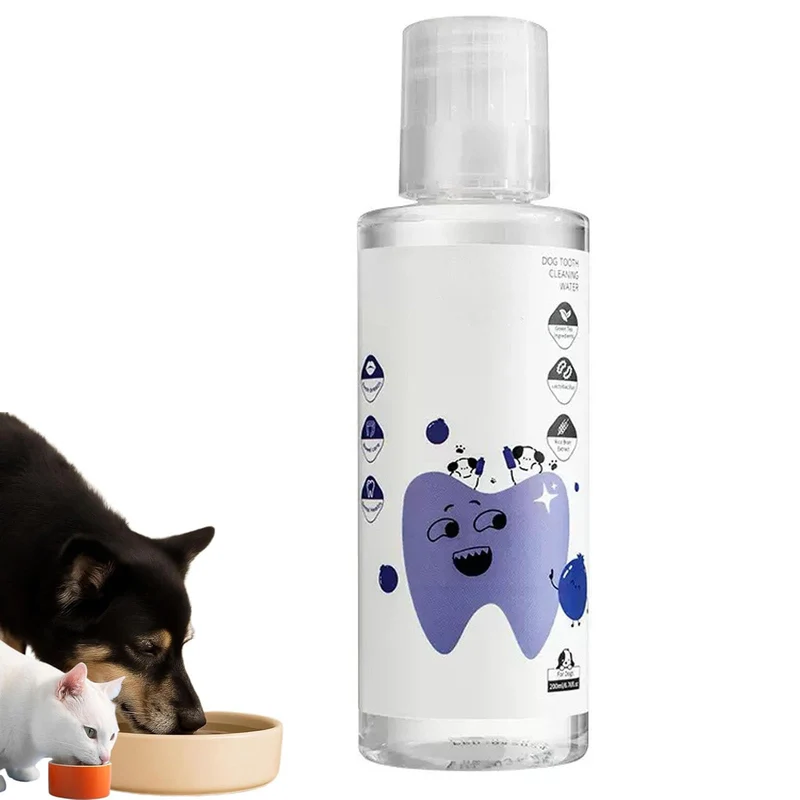 KKINYAS Additif Eau Dentaire — Soin dentaire canin, haleine fraîche et gencives saines (200 ml)