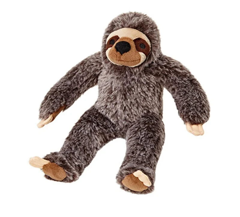 Fluff & Tuff – Peluche Paresseuse pour Chien (9 pouces), Douce et Durable