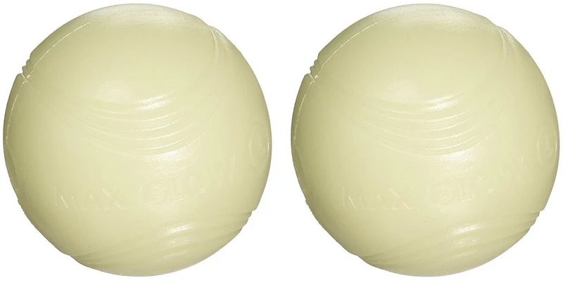 Chuckit! Balle Max Glow – Lumineuse pour Nuit (2 Pack), Grand Modèle
