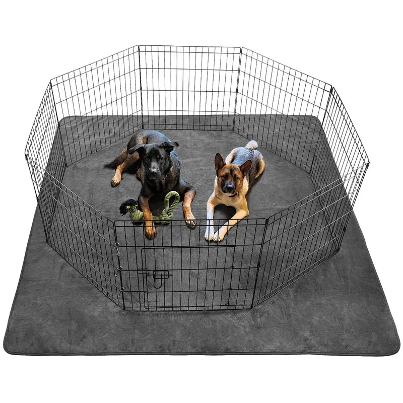 PICK FOR LIFE Tapis Lavable XL 72x72 – Absorbant, Anti-derapant et Impermeable pour Chiots et Chiens Ages