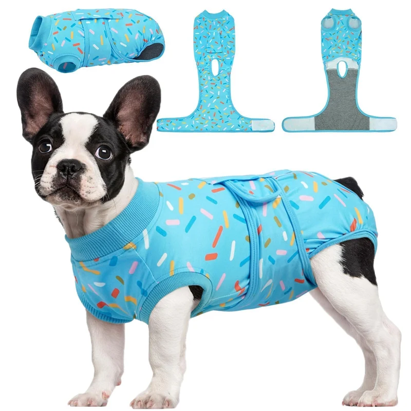 Combinaison Kuoser pour chien — Veste de récupération post-opératoire et protection des plaies