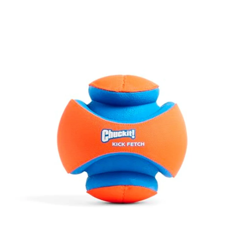 Chuckit! Kick Fetch Ball — Balle flottante et rebondissante pour grands chiens (diamètre 20 cm) — Pack de 1