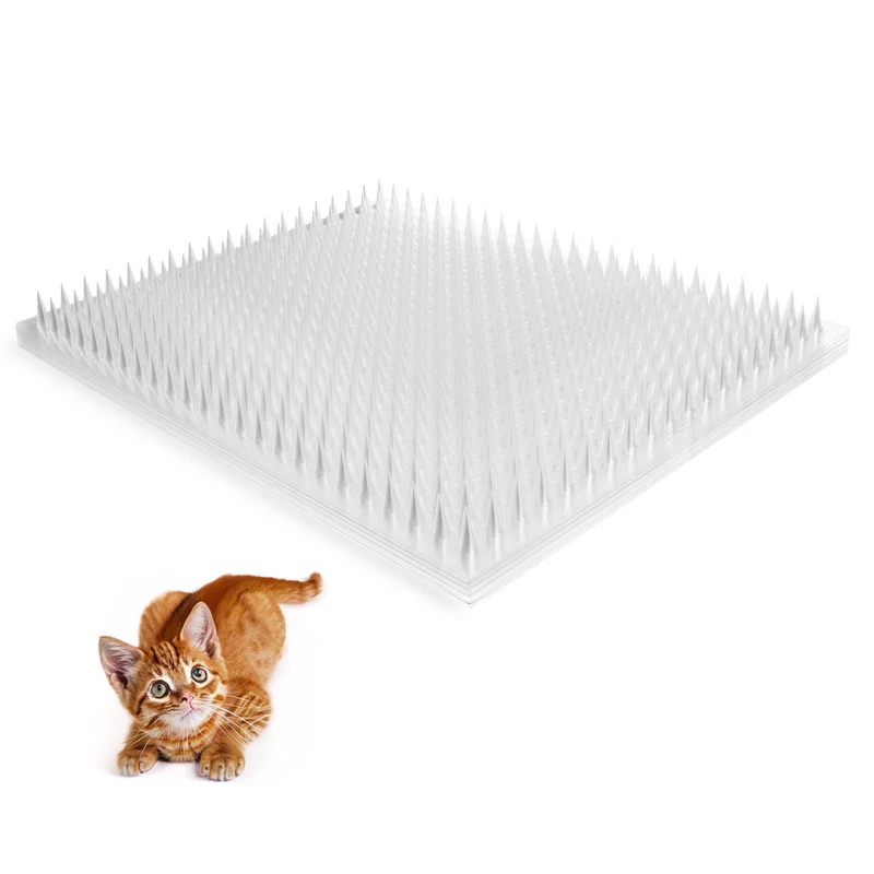 Zipcase Tapis répulsif anti-chat – 16 pièces, couverture 24 pieds carrés, usage extérieur