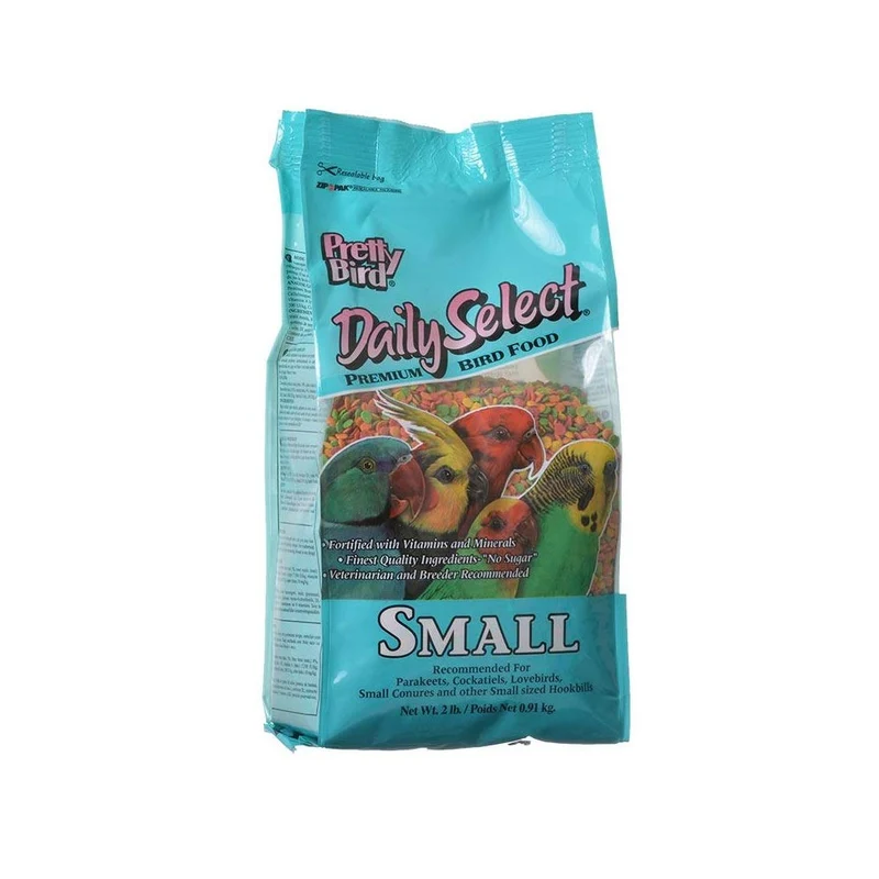 Pretty Bird Daily Select Premium — Nourriture pour petits oiseaux, sac de 5 livres