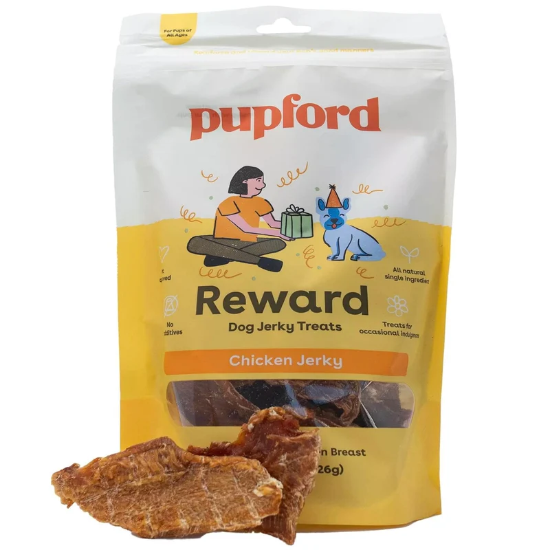 Pupford friandises croustillantes pour chiens et chiots – 227 g, 1 ingrédient, sans additifs, fabriqué aux États‑Unis
