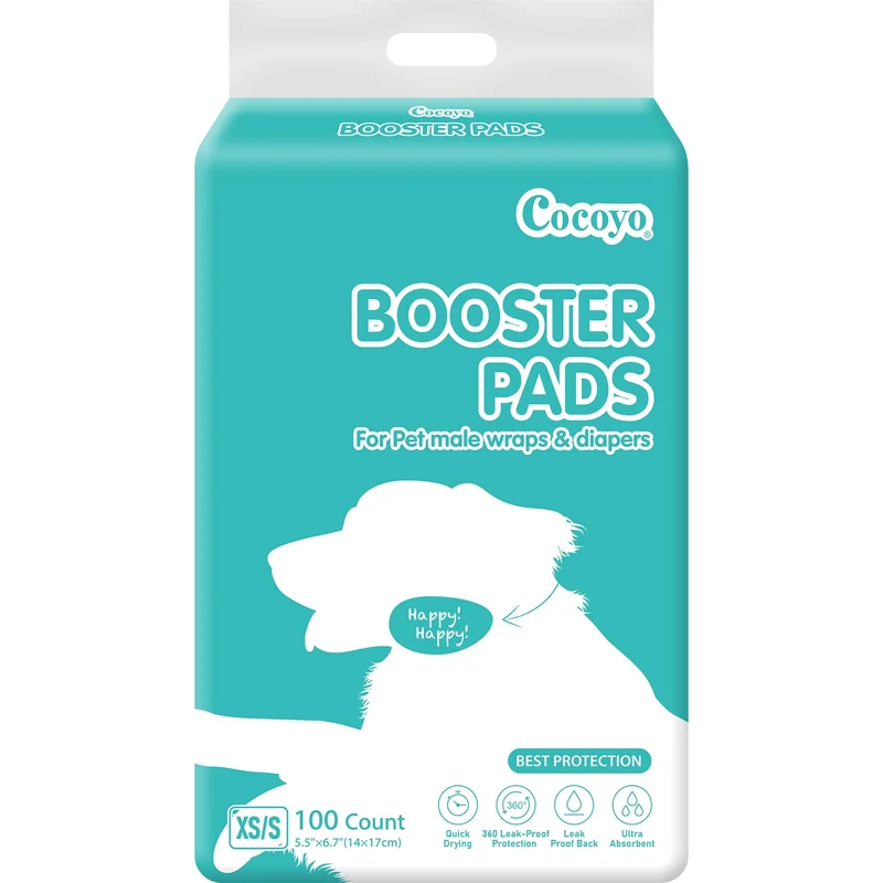 COCOYO Booster Pads XS/S – Absorption fiable et protection latérale, 100 unités